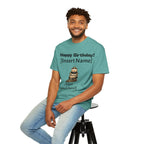 Birthday Cake Personalized T‑Shirt — "Happy Birthday! [Insert Name]" Customizable Tee