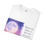Romantic Moonlit Ocean T-Shirt — "My favorite chapter in life is the one we are writing together"