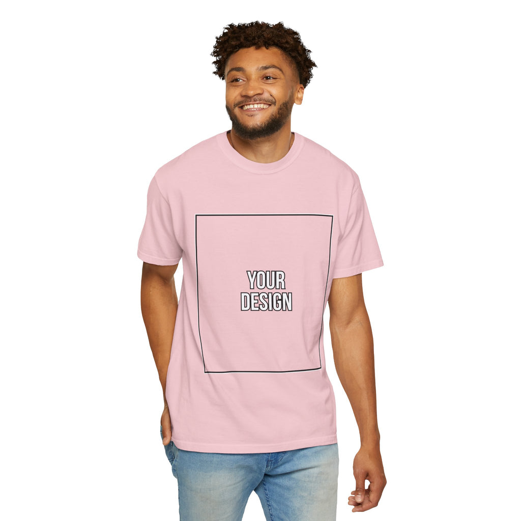 Classic Crewneck T‑Shirt — Custom Front Print Template