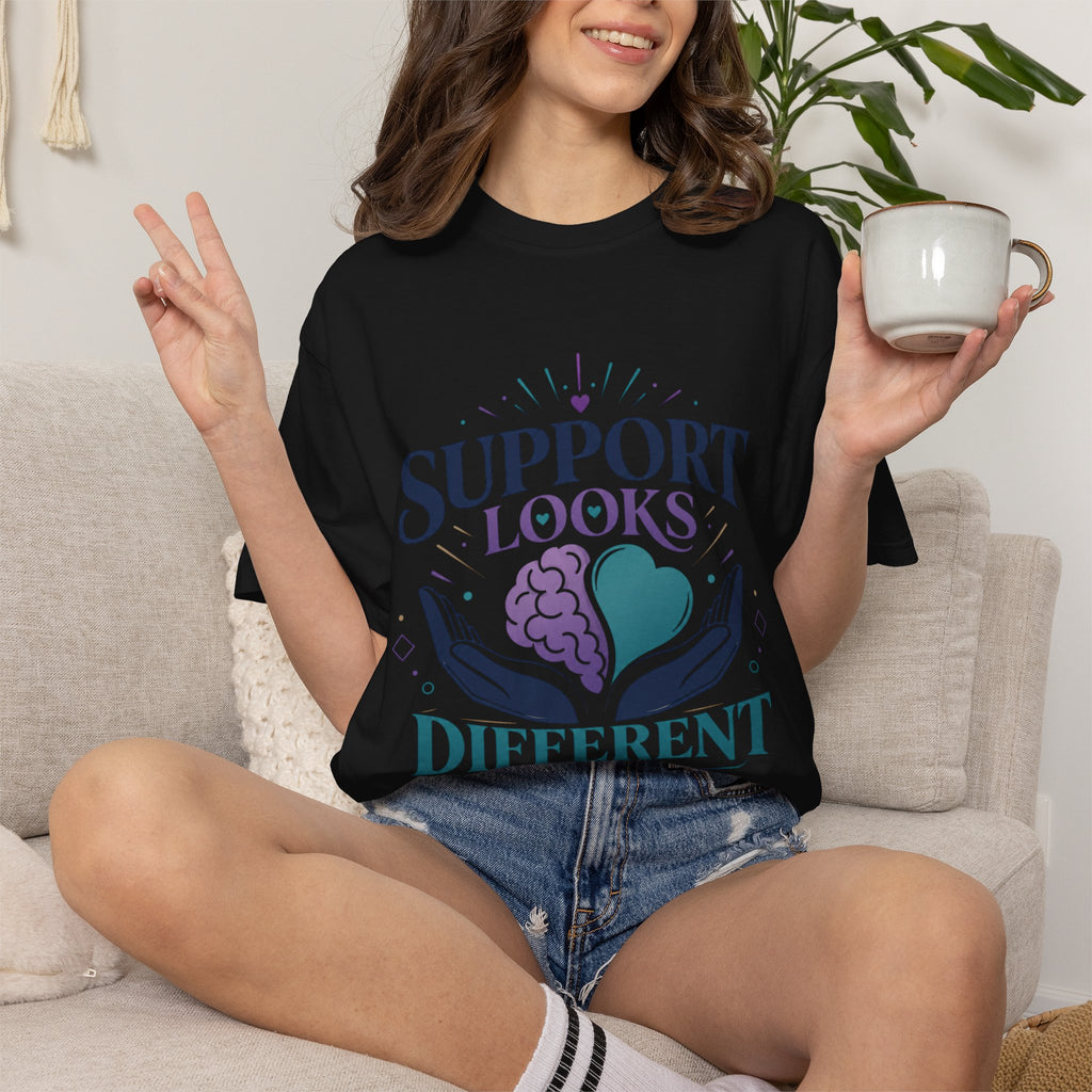 Support Looks Different on Everyone T-Shirt