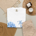 Thank You Hydrangea T-Shirt — Appreciation Floral Tee