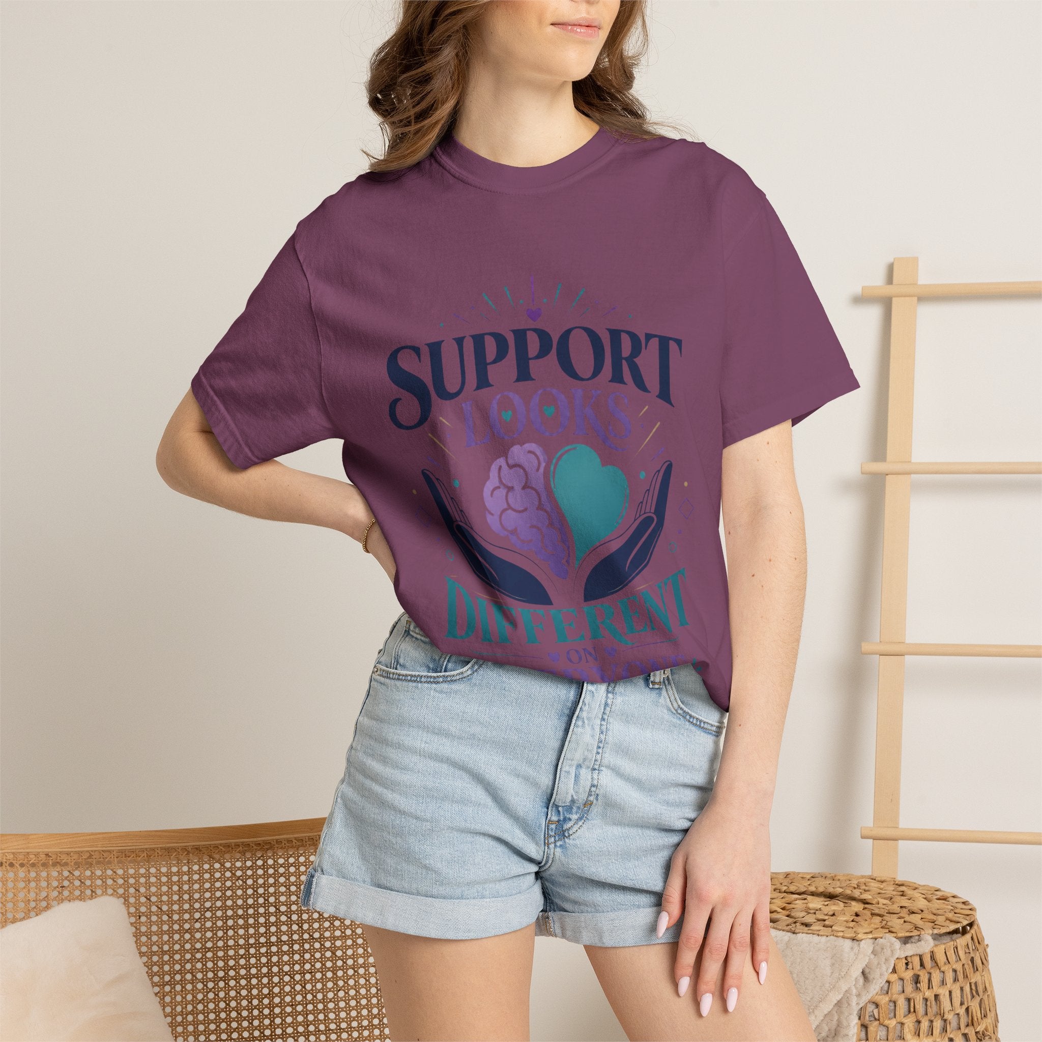 Support Looks Different on Everyone T-Shirt
