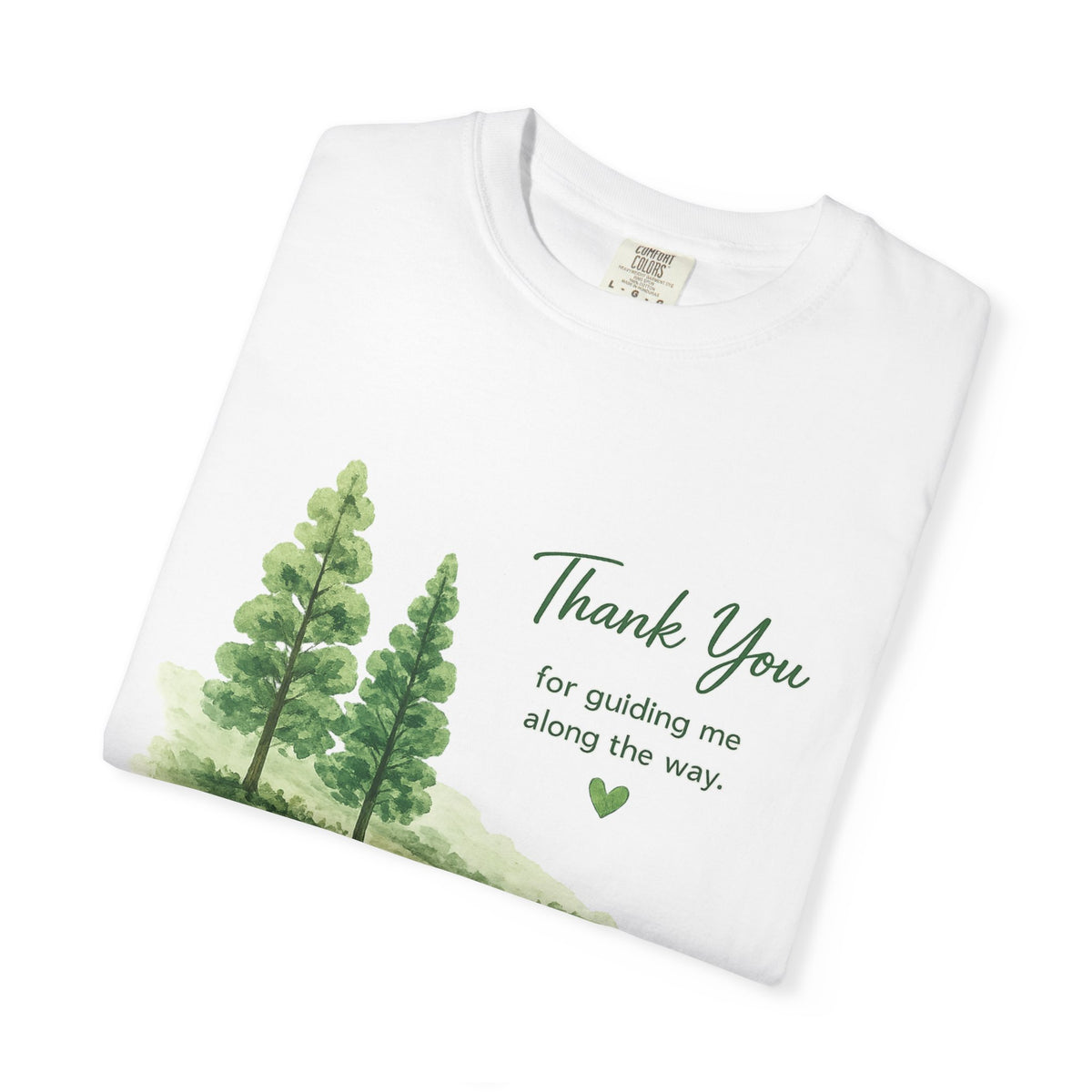Thank You Guide T-Shirt — 'Thank You for Guiding Me Along the Way' Appreciation Tee