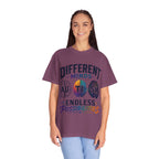 Autism Awareness T-Shirt — "Different Minds, Endless Possibilities"