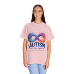 Autism Acceptance T-Shirt — Infinity Puzzle Rainbow Design