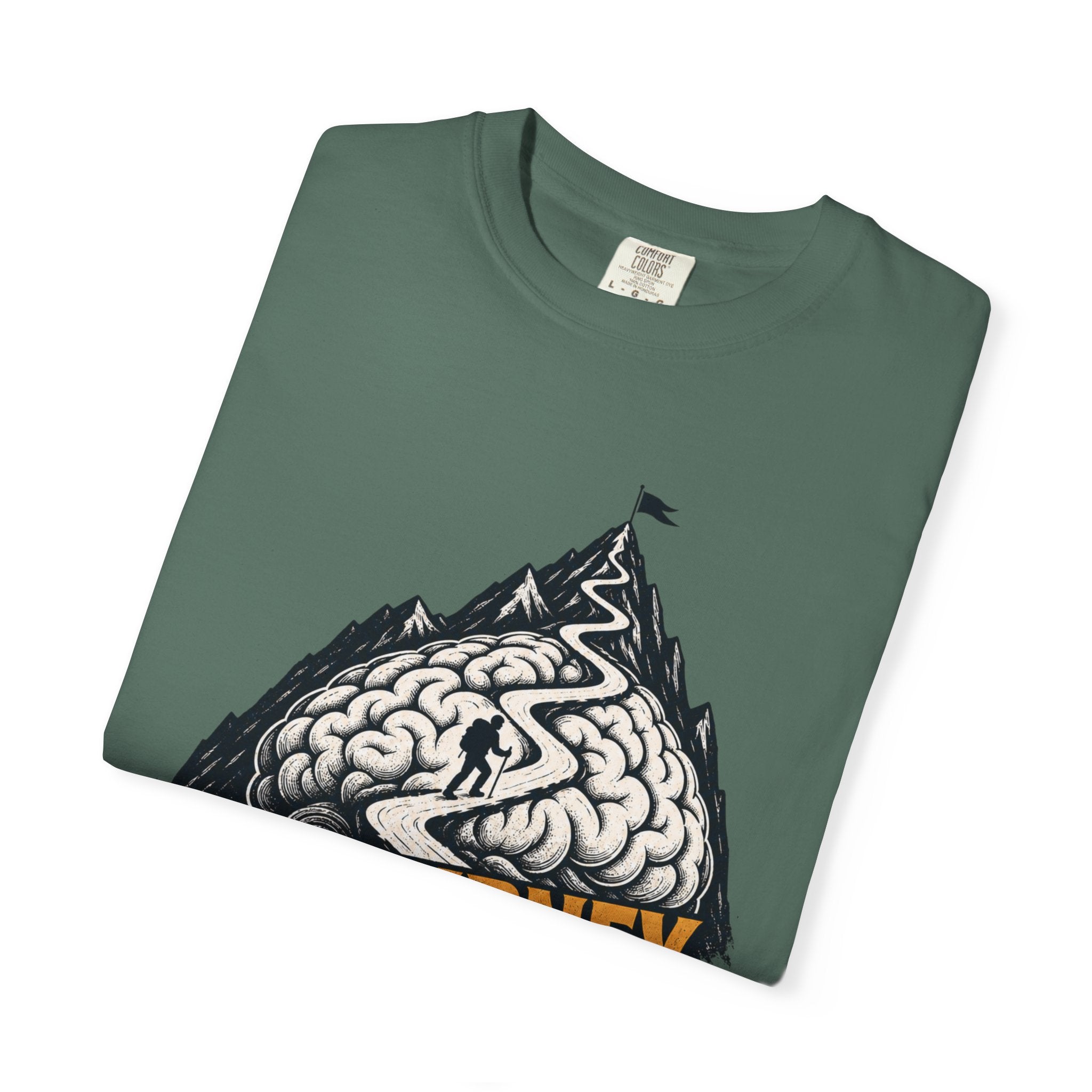 My Journey My Pace My Success T-Shirt — Motivational Mountain Graphic Tee