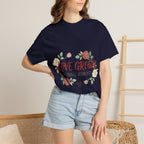 Love Grows T-Shirt — "Love Grows in Small Moments" Floral Tee