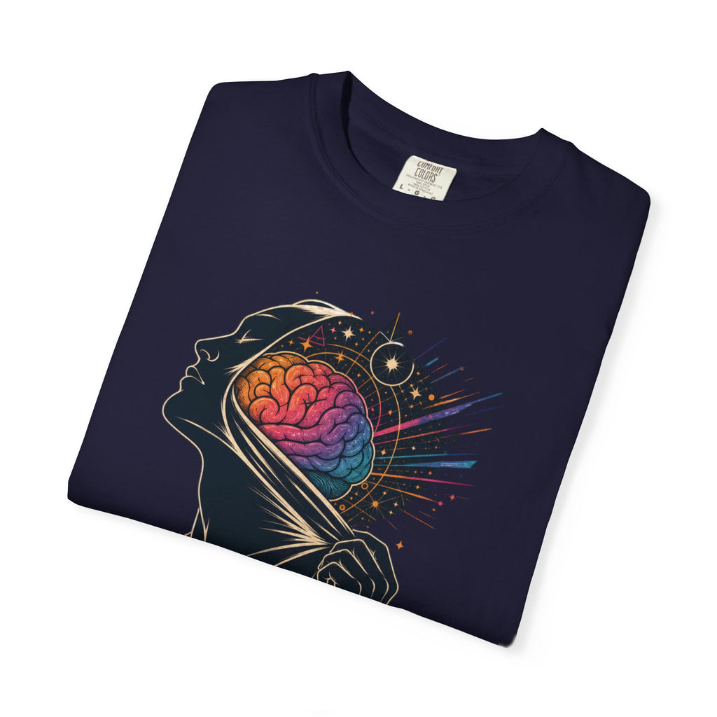 Authentic Is Beautiful Graphic T-Shirt — Pride Rainbow Mind Empowerment Tee
