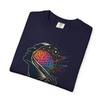 Authentic Is Beautiful Graphic T-Shirt — Pride Rainbow Mind Empowerment Tee