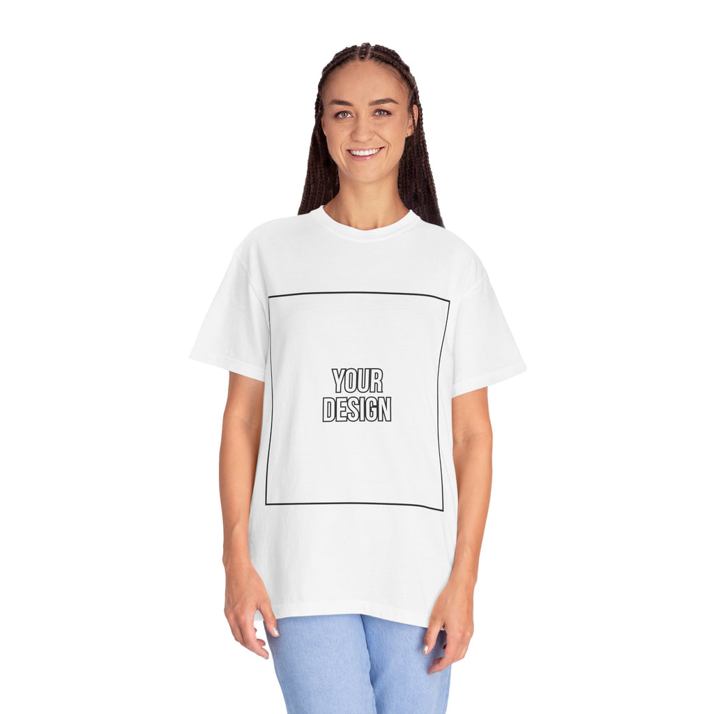 Classic Crewneck T‑Shirt — Custom Front Print Template