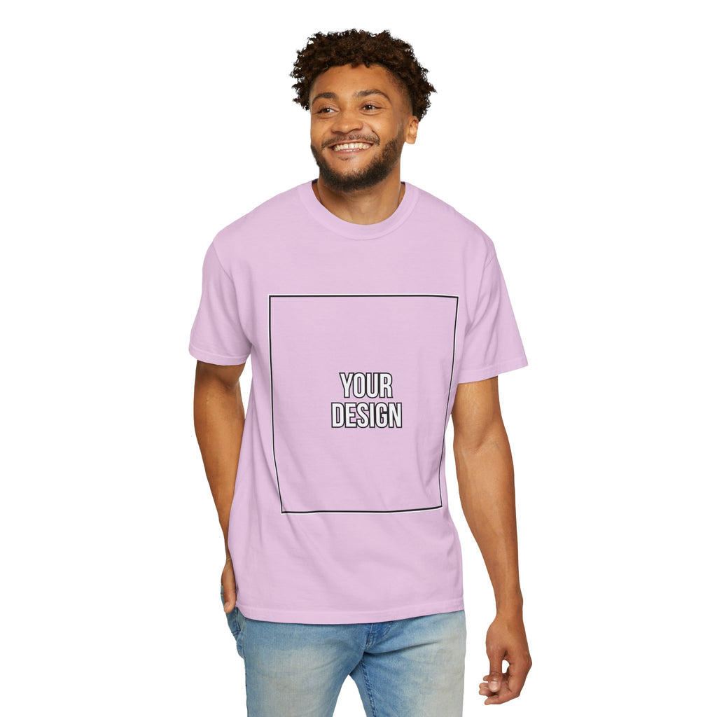 Classic Crewneck T‑Shirt — Custom Front Print Template