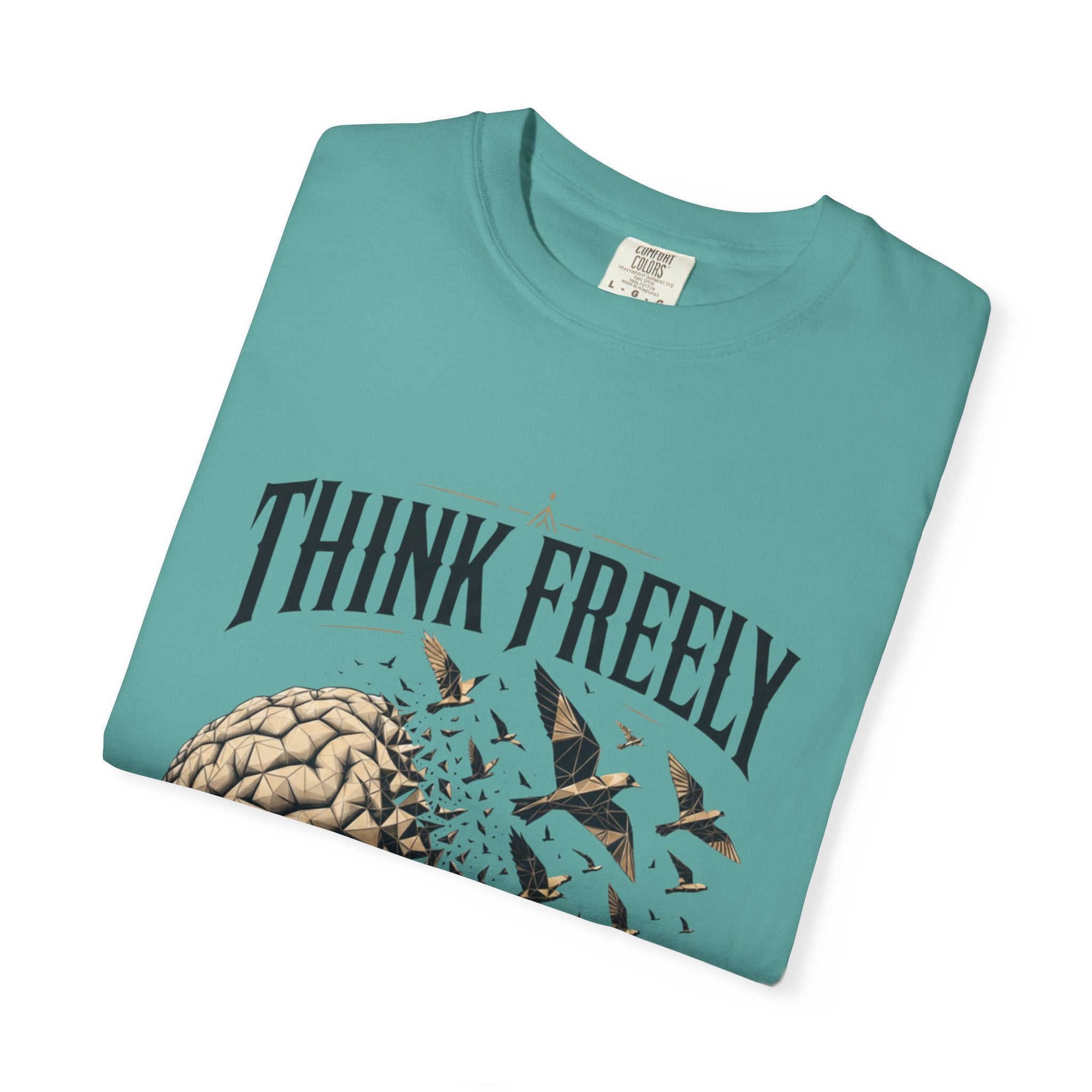 Think Freely T-Shirt — 'The World Keeps Different Perspectives' Graphic Tee