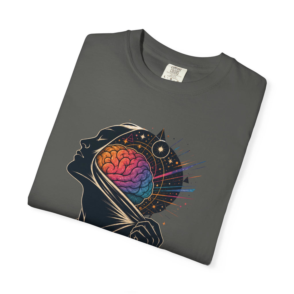 Authentic Is Beautiful Graphic T-Shirt — Pride Rainbow Mind Empowerment Tee