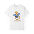 Baby Shower Congratulations T-Shirt — Blue Pacifier Design