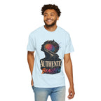 Authentic Is Beautiful Graphic T-Shirt — Pride Rainbow Mind Empowerment Tee