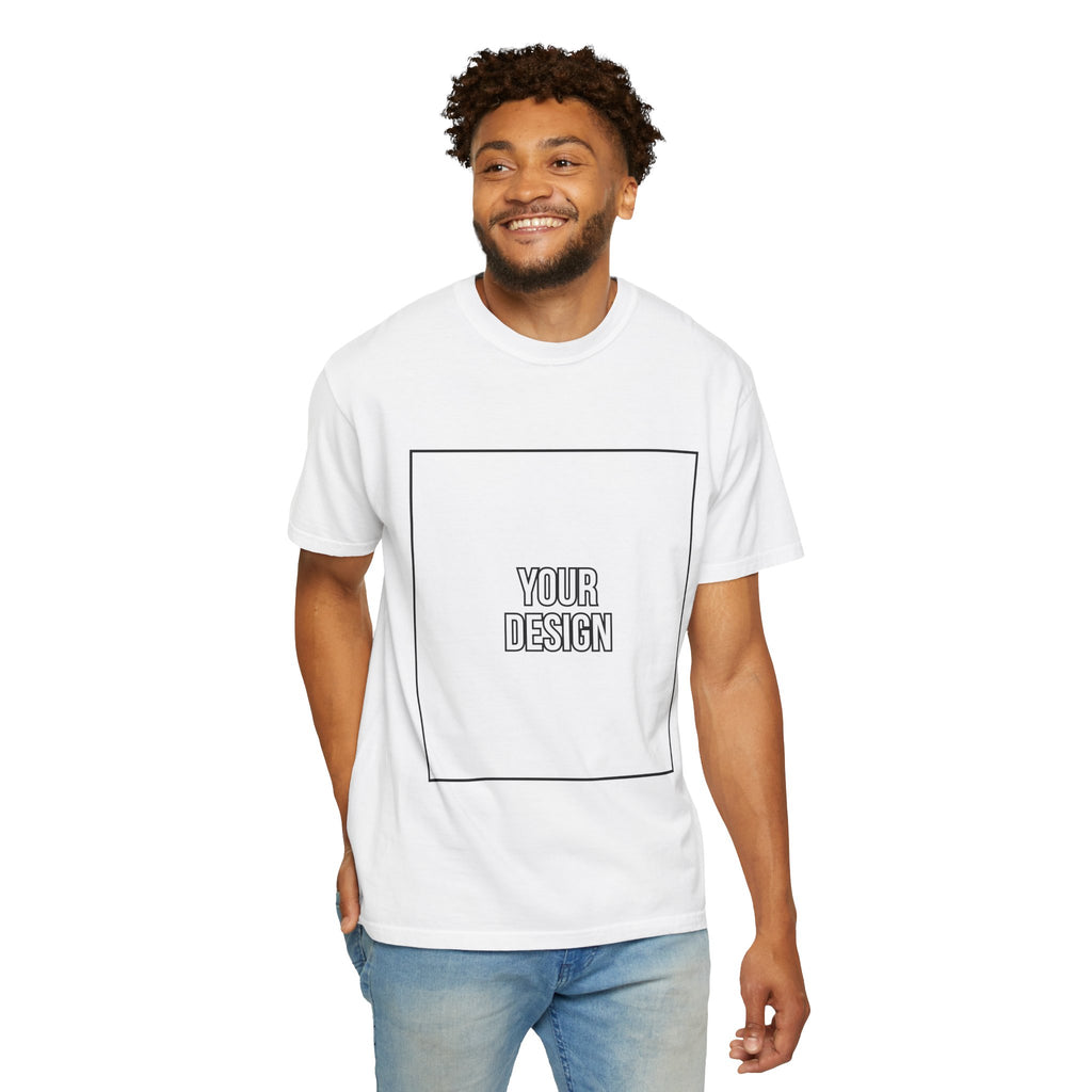 Classic Crewneck T‑Shirt — Custom Front Print Template