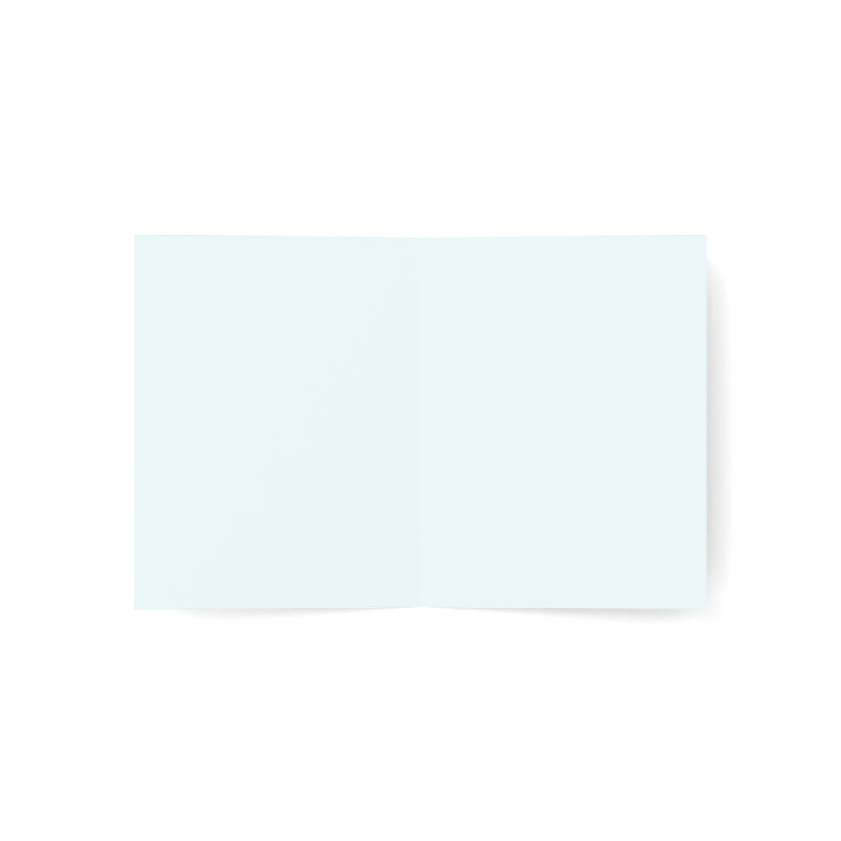 Greeting Card – "Counting the days until I see you again" Blue Love Note