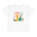 Happy Birthday 1st Birthday Toddler Tee — Musical Instruments Cake Smash Shirt