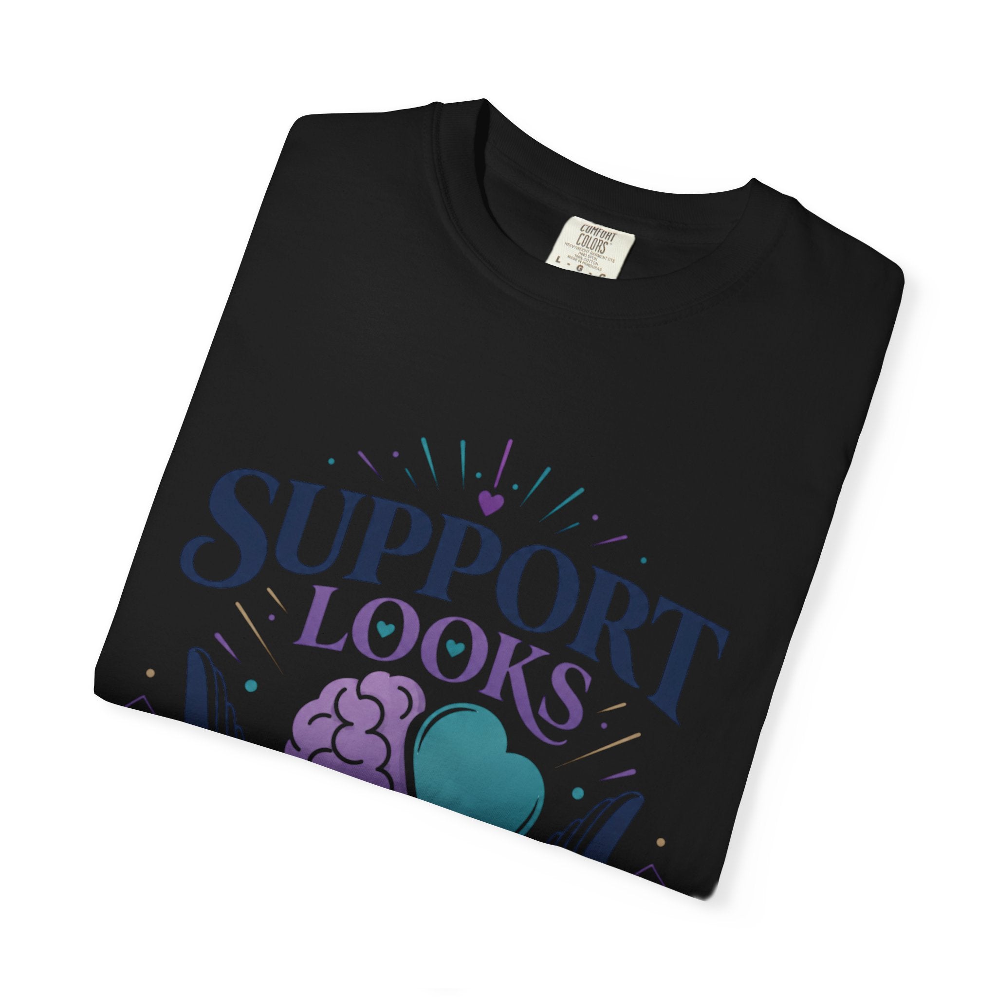 Support Looks Different on Everyone T-Shirt