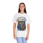 Seeing the World Differently Owl T-Shirt — Colorful Psychedelic Autism Awareness Tee