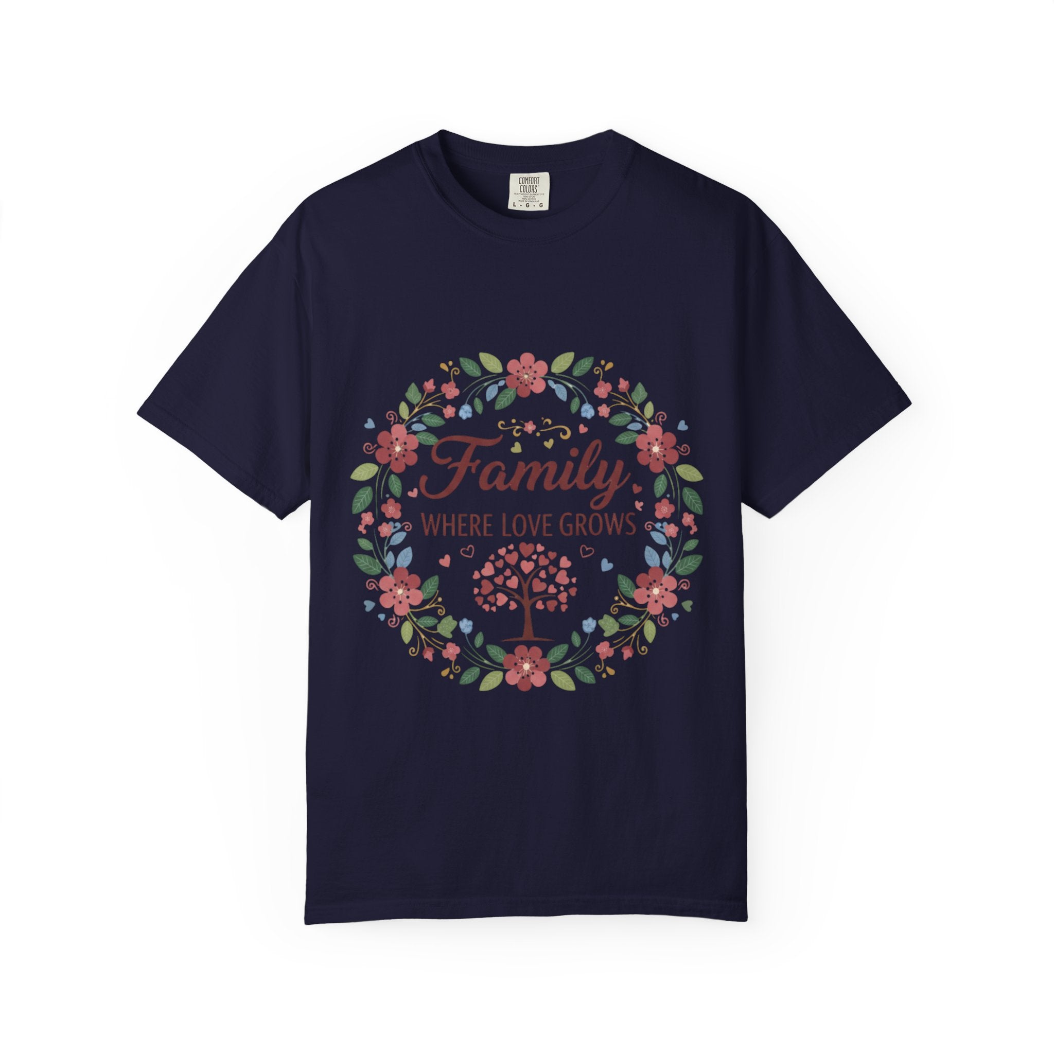 Family Where Love Grows T-Shirt