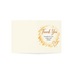 Thank You Greeting Card — Grateful For You Note Cards (Single or Multi-Pack)