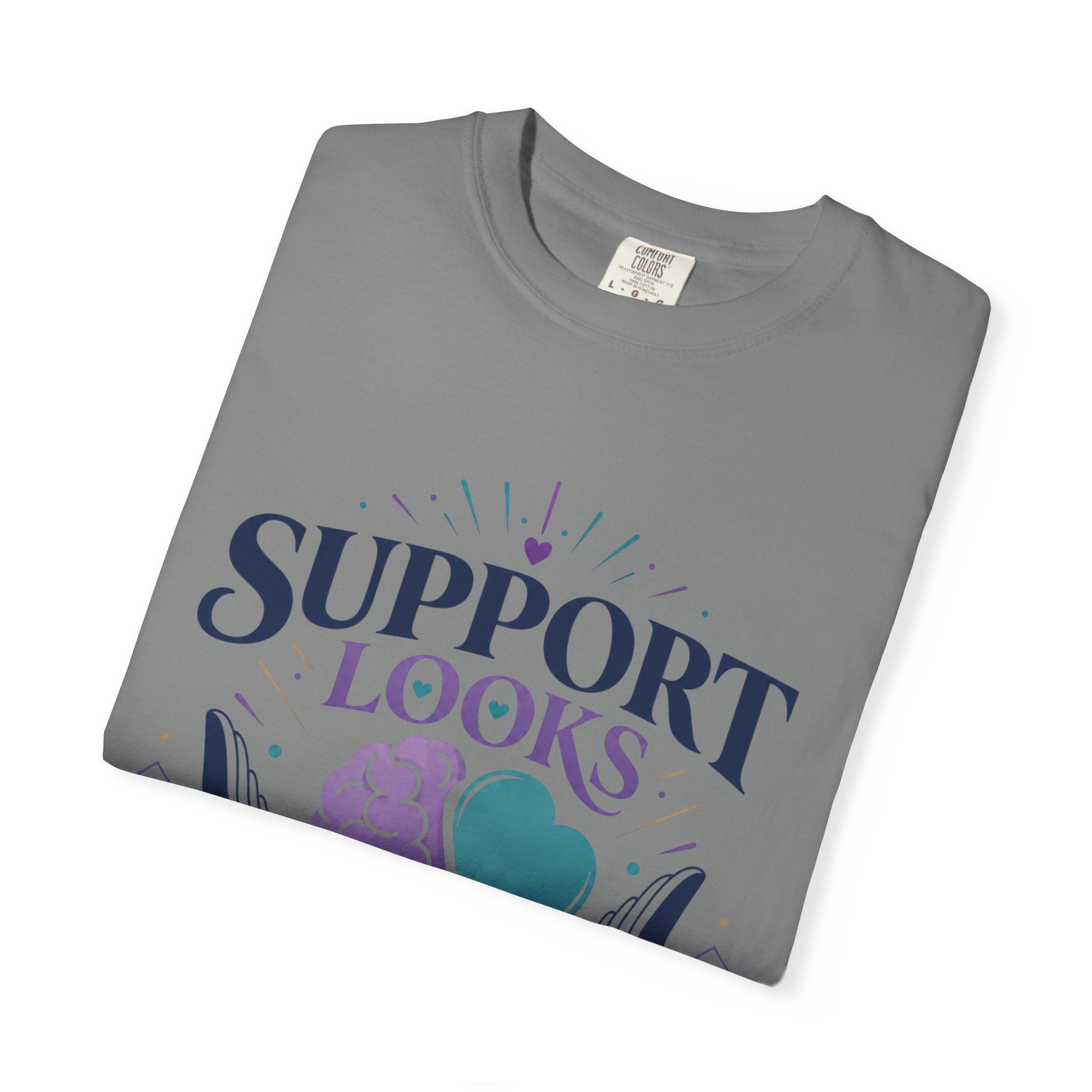 Support Looks Different on Everyone T-Shirt