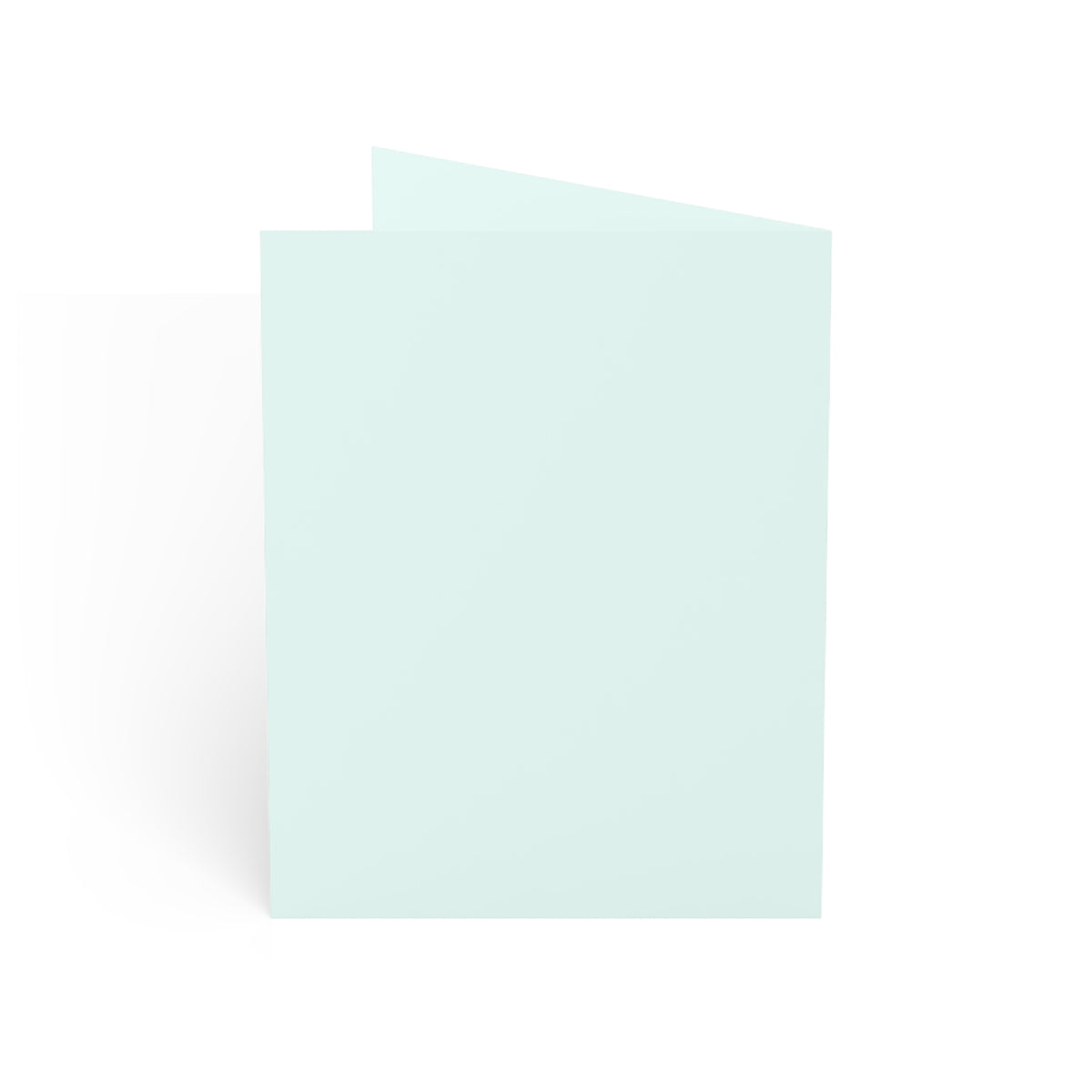 Sympathy Greeting Card — "I miss you. I always will." Pastel Heart Note (1/10/30/50 pcs)