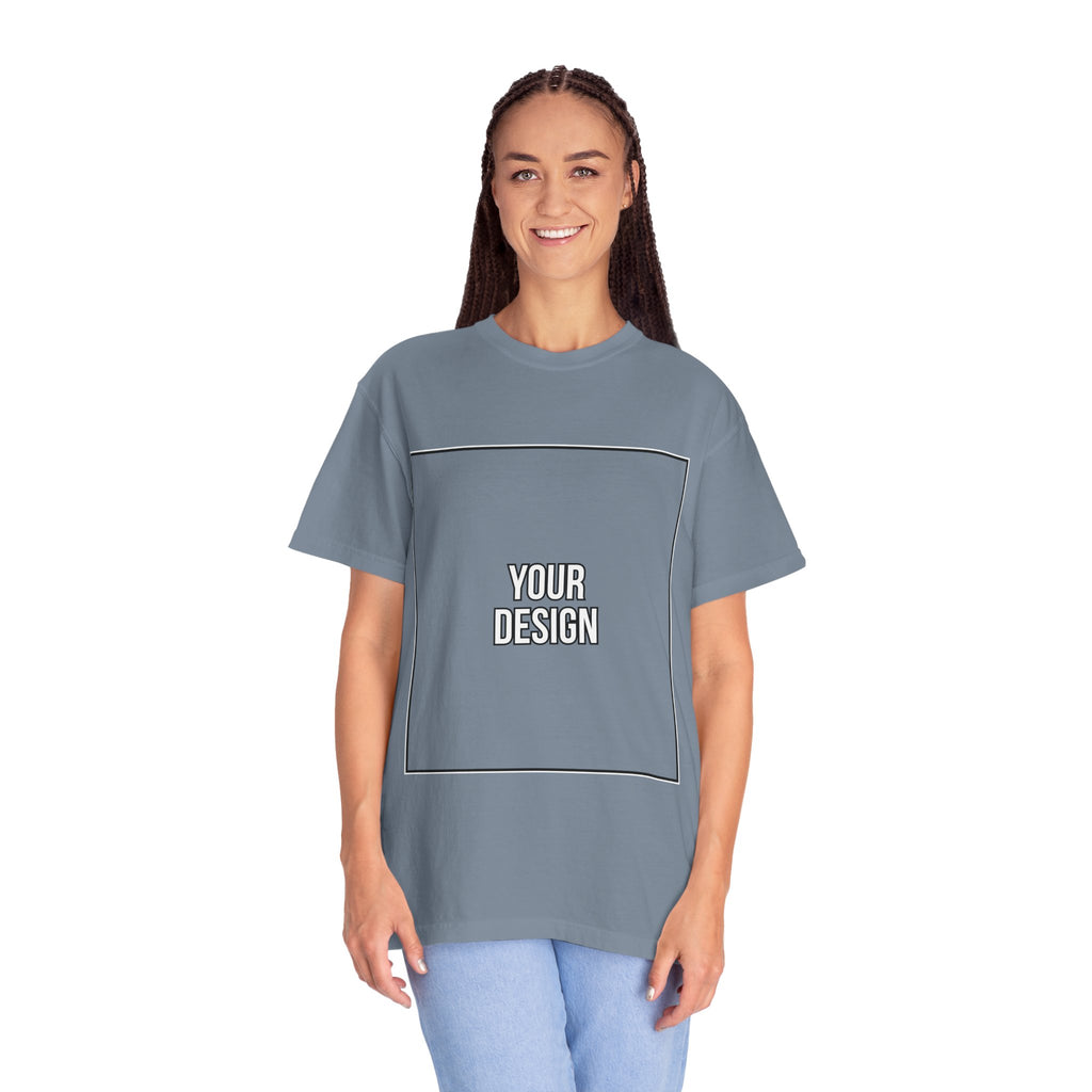 Classic Crewneck T‑Shirt — Custom Front Print Template