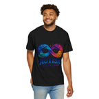 Autism Acceptance T-Shirt — Infinity Puzzle Rainbow Design