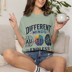 Autism Awareness T-Shirt — "Different Minds, Endless Possibilities"