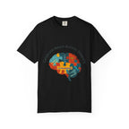 Autistic Neurodiversity Puzzle Brain T-Shirt — "Celebrate Neuro-Autistic Diversity"