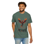 Phoenix Rise T-Shirt — "Rise In Your Own Way" Inspirational Graphic Tee