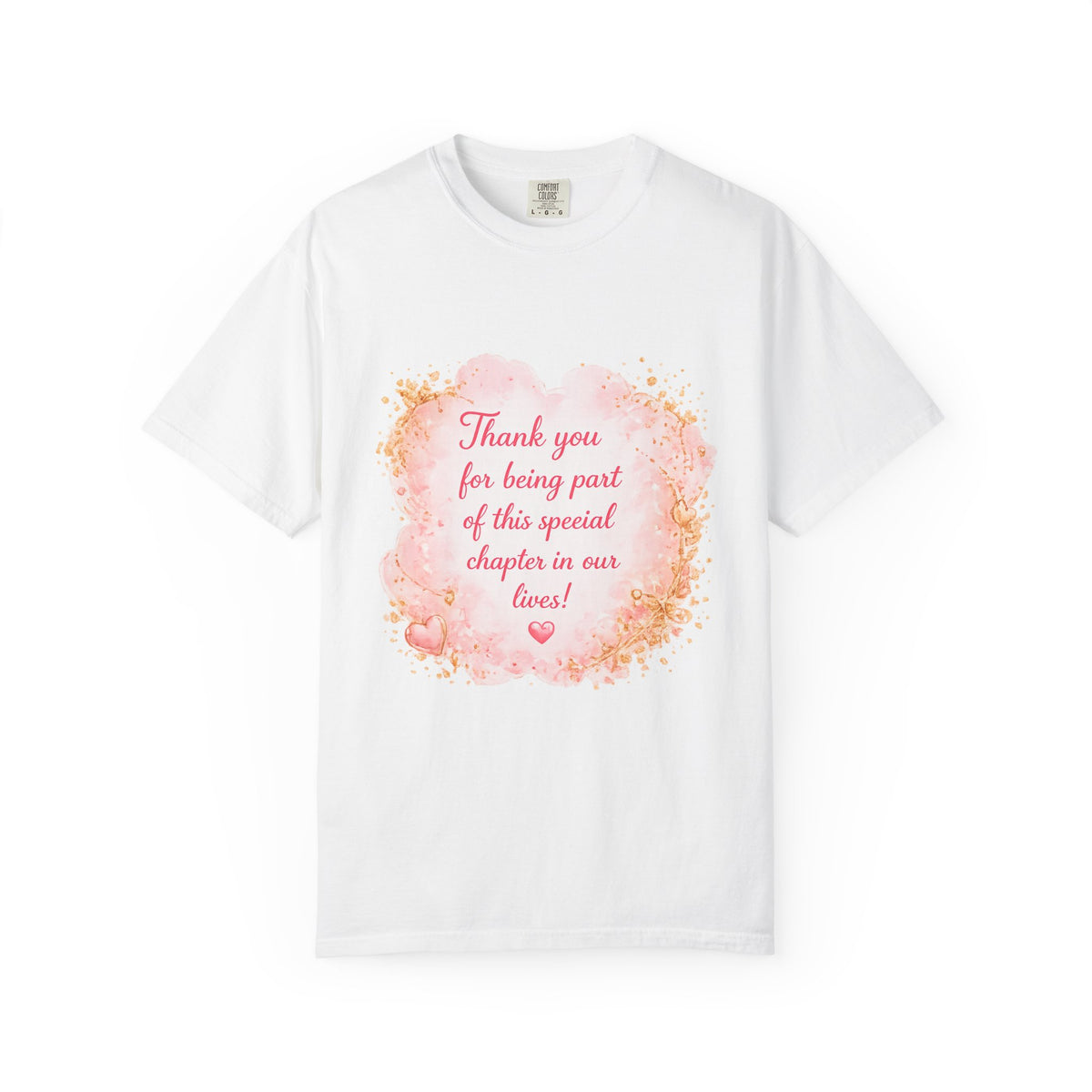 Thank You for Being Part of This Special Chapter Baby Shower T-Shirt