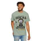 T-Shirt — "The Best Ideas Come From Different Minds" Graphic Tee