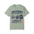 Autism Awareness T-Shirt — "Different Minds, Endless Possibilities"