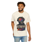 Authentic Is Beautiful Graphic T-Shirt — Pride Rainbow Mind Empowerment Tee