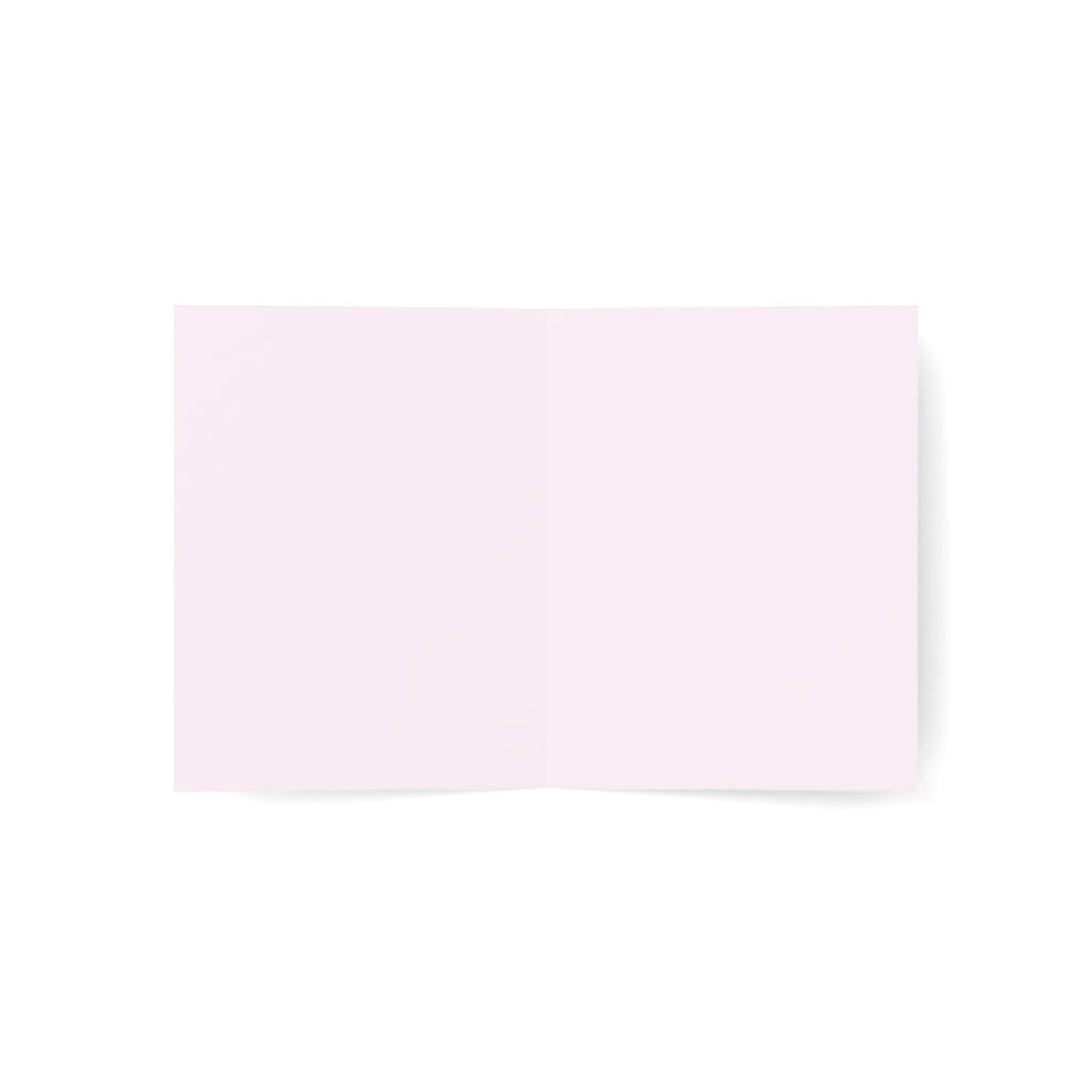 Romantic Greeting Card — "My heart is wherever you are" (Blank Inside)