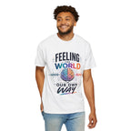 Feeling the World in Our Own Way T-Shirt — Neurodiversity Pride Graphic Tee