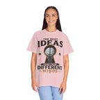 T-Shirt — "The Best Ideas Come From Different Minds" Graphic Tee