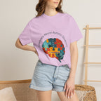 Autistic Neurodiversity Puzzle Brain T-Shirt — "Celebrate Neuro-Autistic Diversity"