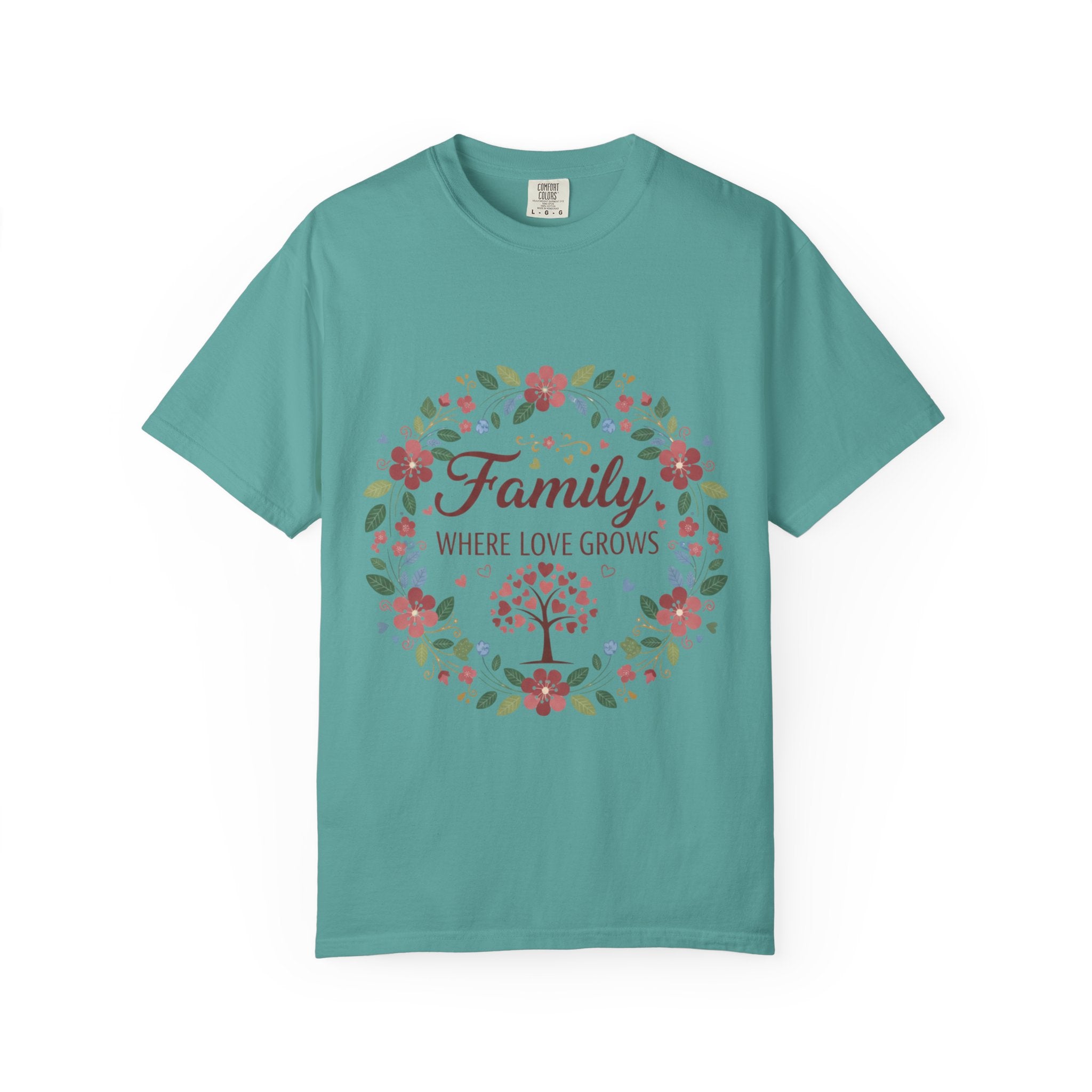 Family Where Love Grows T-Shirt