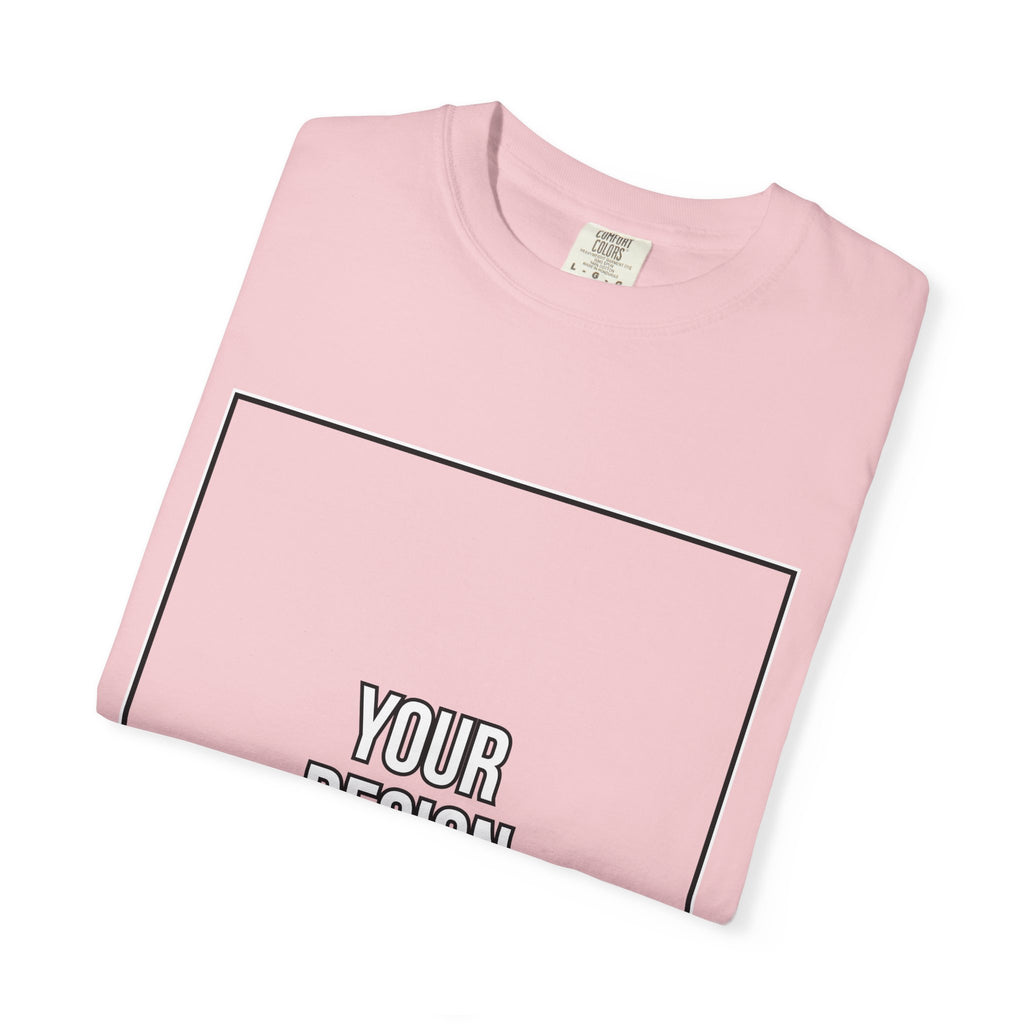 Classic Crewneck T‑Shirt — Custom Front Print Template