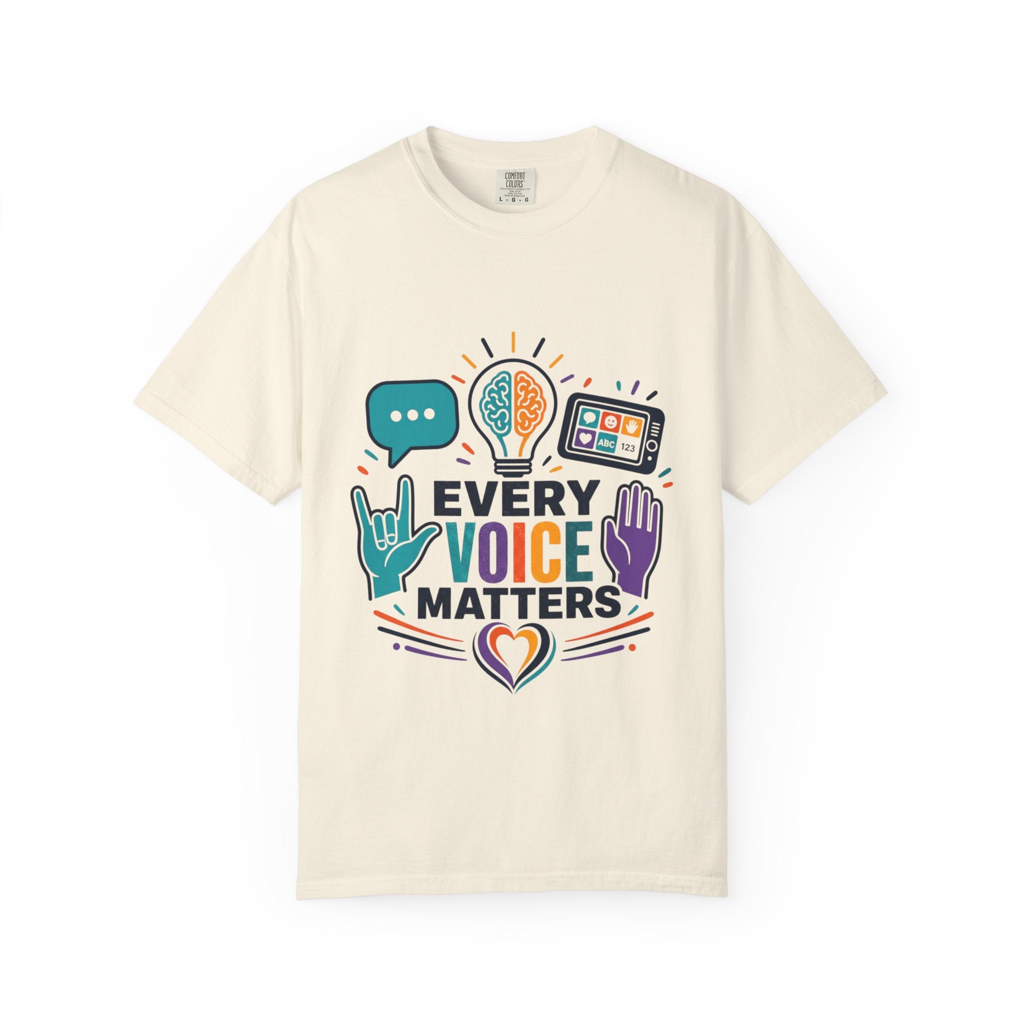 Every Voice Matters T-Shirt — Inclusive Speech & Accessibility Awareness Tee