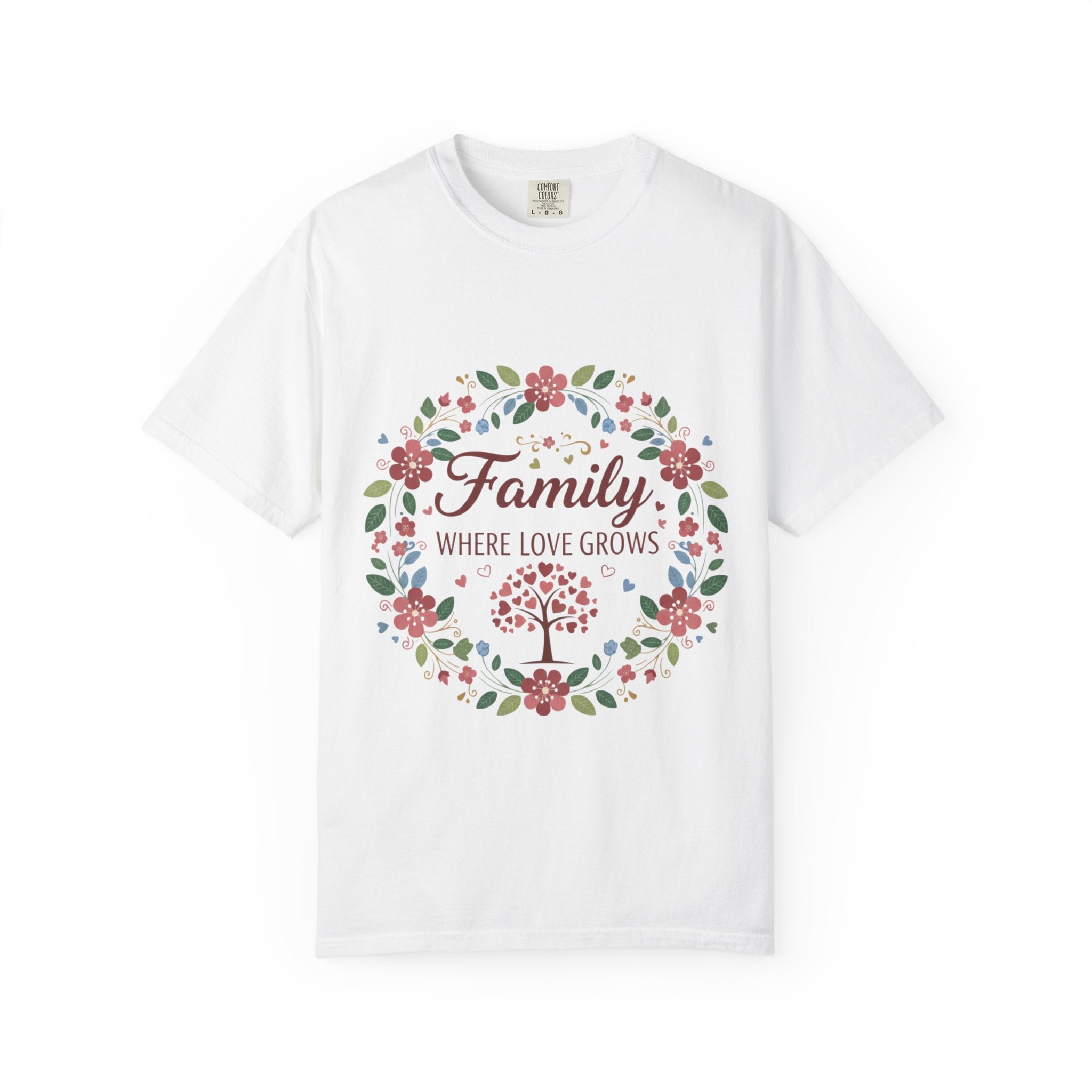 Family Where Love Grows T-Shirt