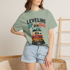 Leveling Up Again T-Shirt — "Making Memories Since Day One" Gamer Birthday Tee