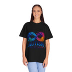 Autism Acceptance T-Shirt — Infinity Puzzle Rainbow Design
