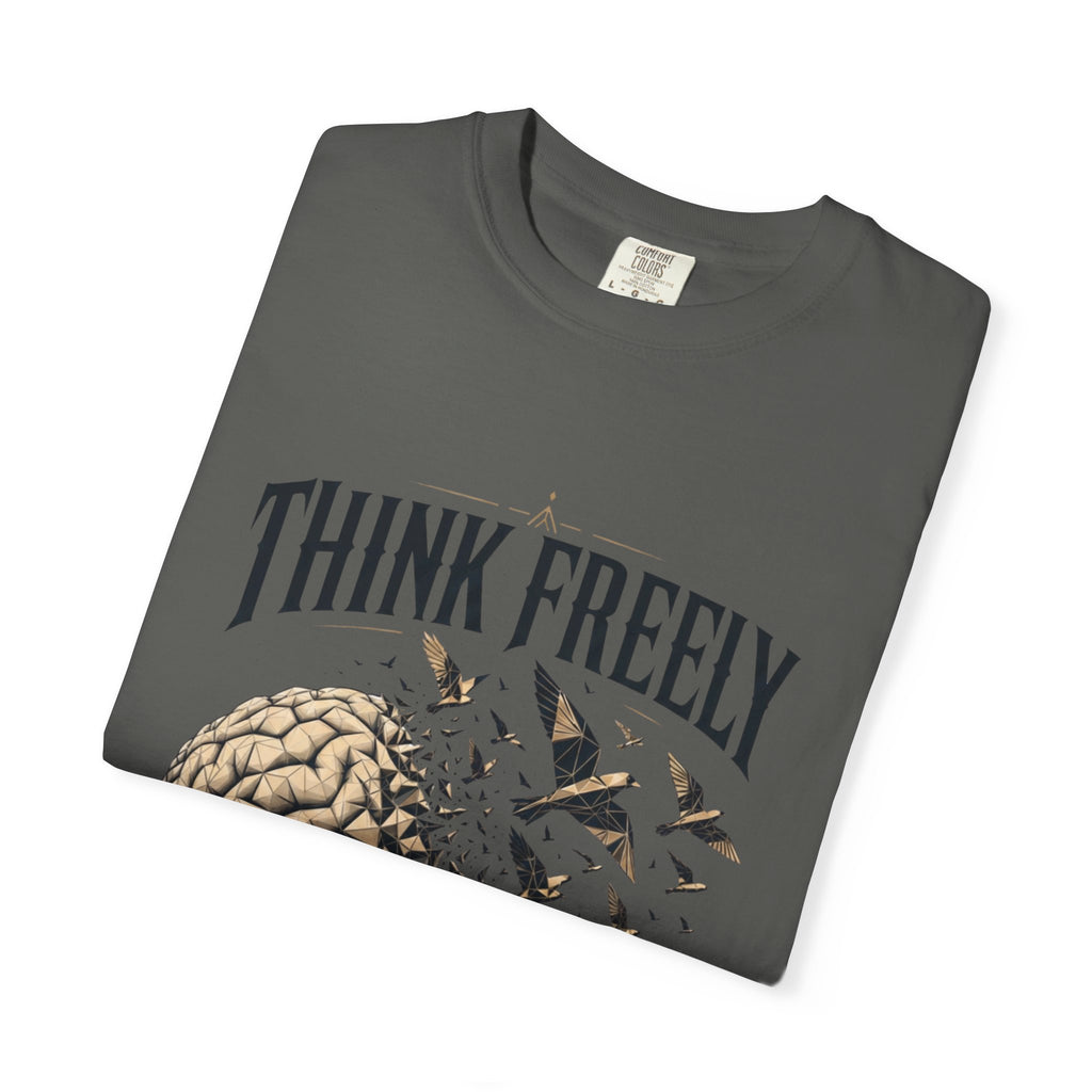 Think Freely T-Shirt — 'The World Keeps Different Perspectives' Graphic Tee