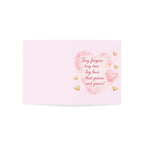 Baby Shower Greeting Card — "Tiny fingers tiny toes, big love that grows" (Blank Inside)