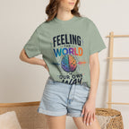 Feeling the World in Our Own Way T-Shirt — Neurodiversity Pride Graphic Tee